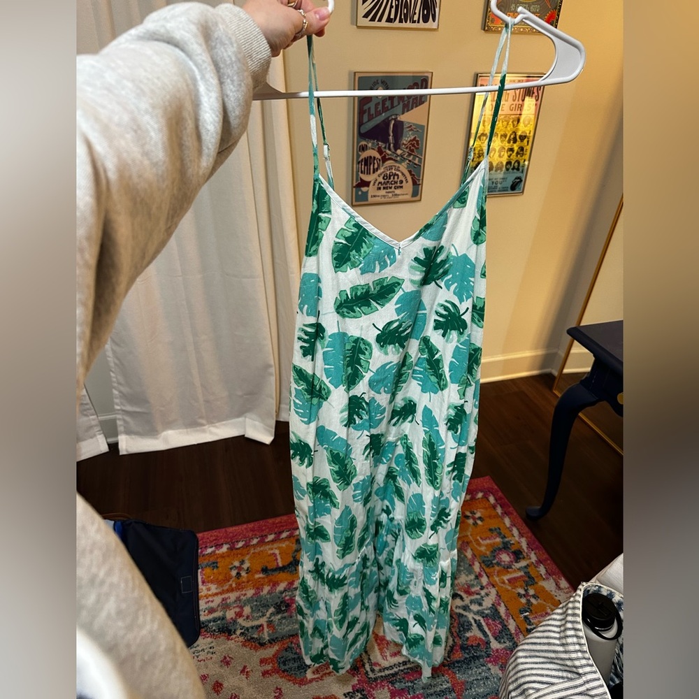 J.Crew Sleeveless V-Neck Midi Dress - Picture 2 of 4